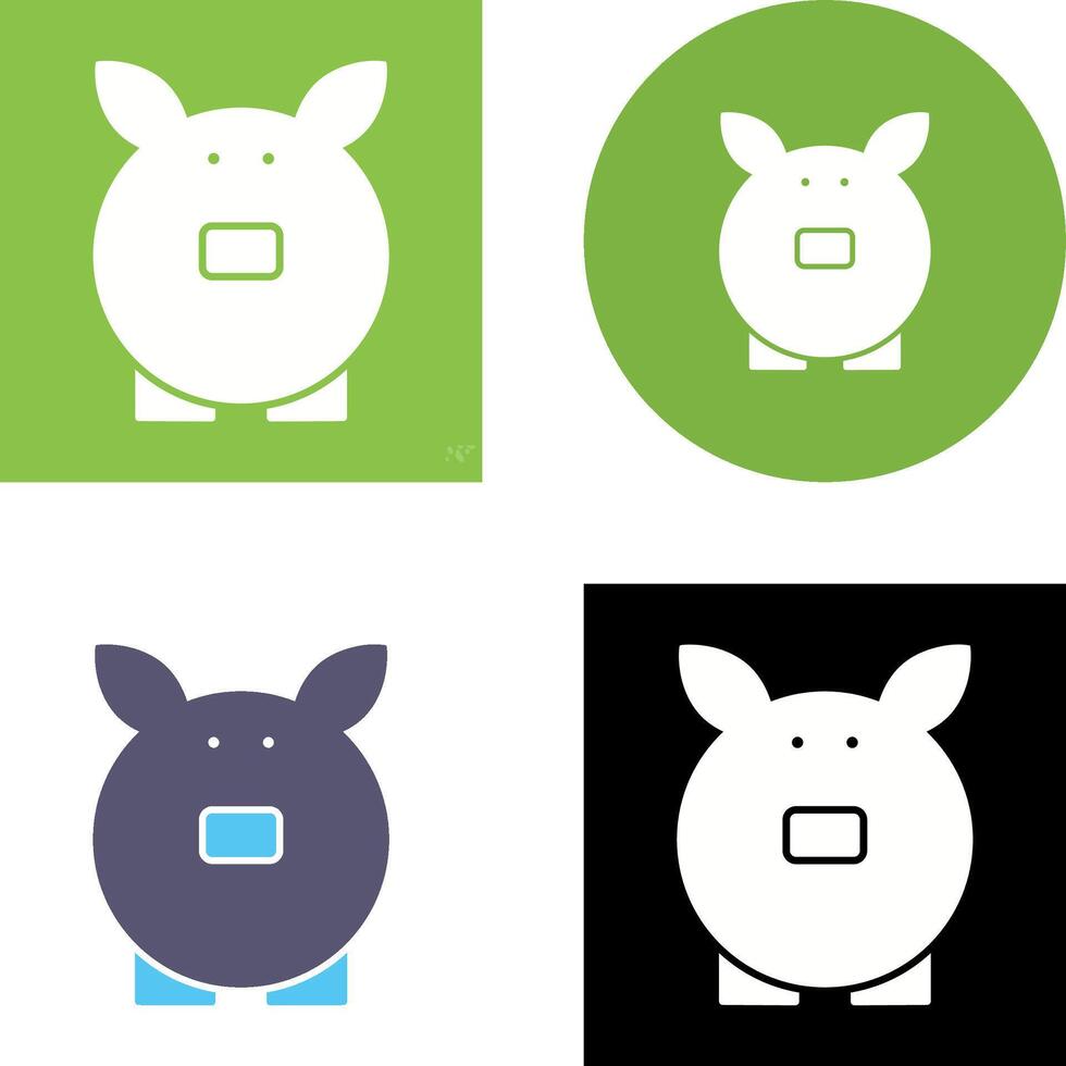 Unique Savings Icon Design vector