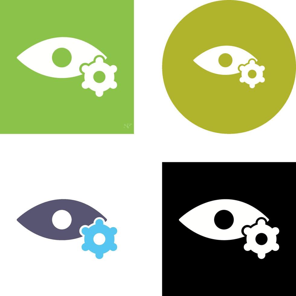 View Settings Icon Design vector