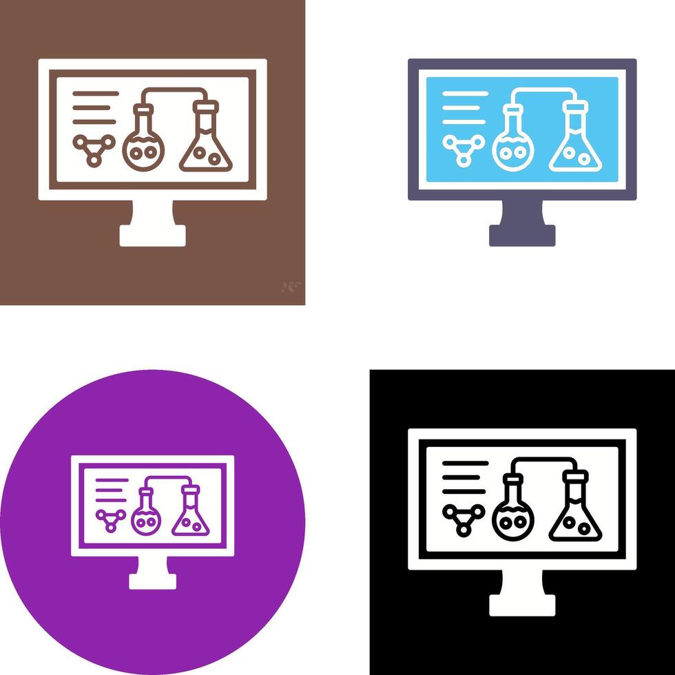 Experiment Icon Design vector