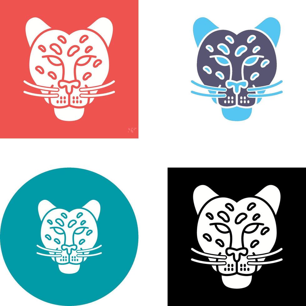 Jaguar Icon Design vector