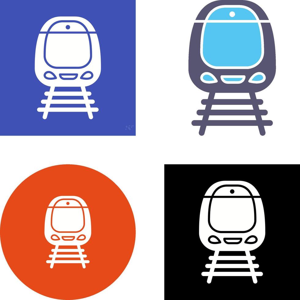 Train Icon Design vector