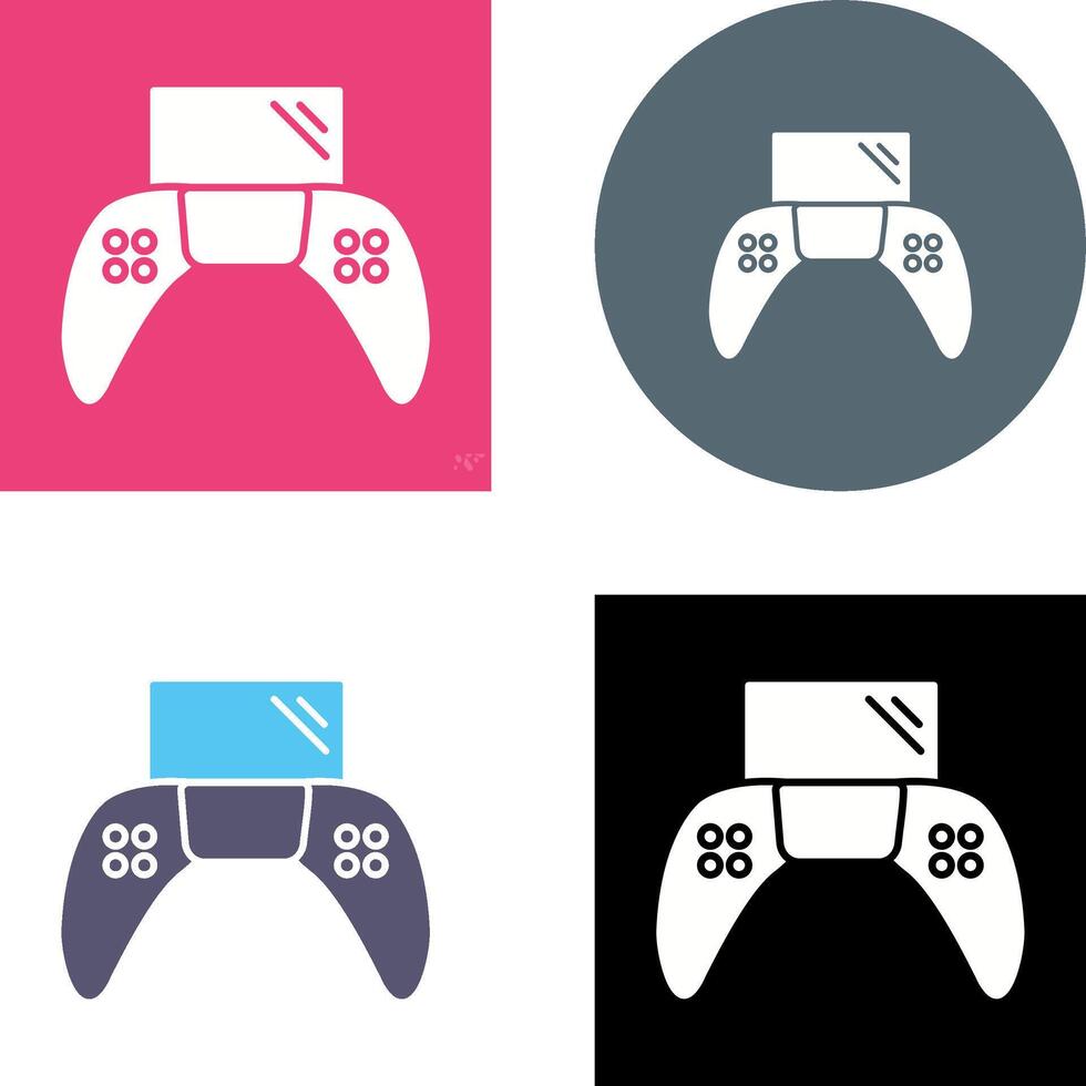 Unique Play Station Icon Design vector