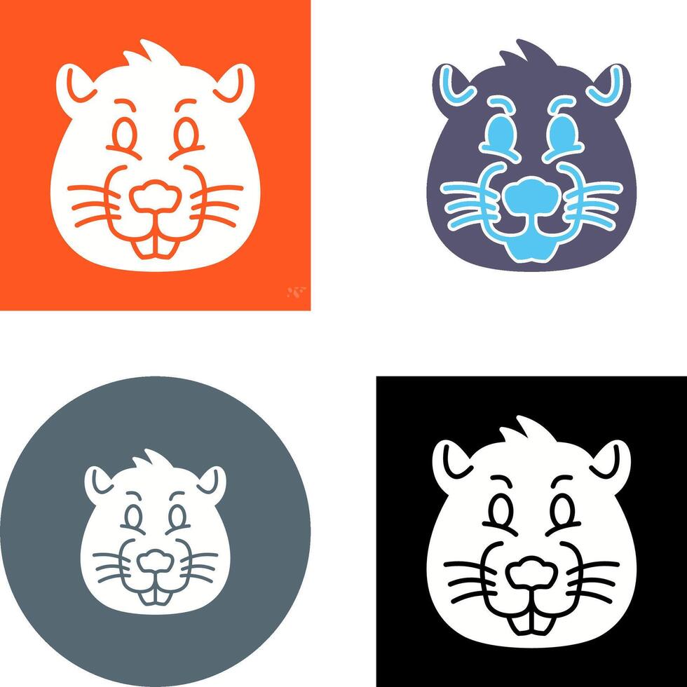 Beaver Icon Design vector
