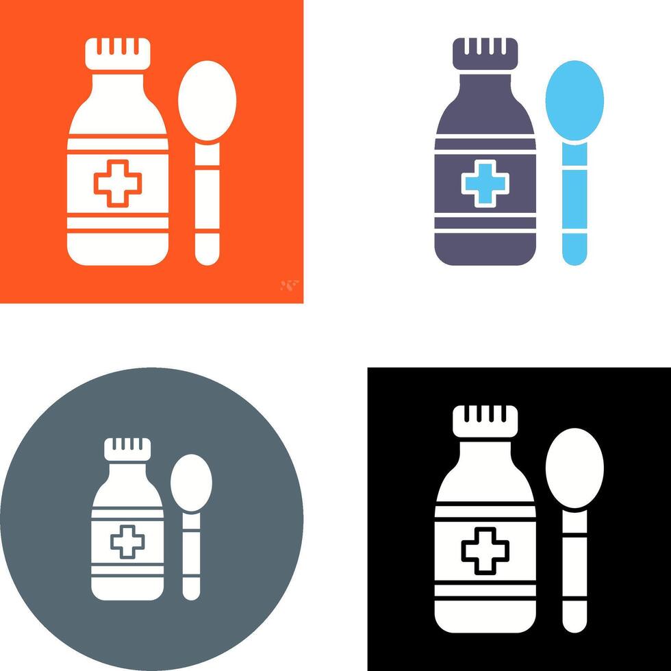 Syrup Icon Design vector