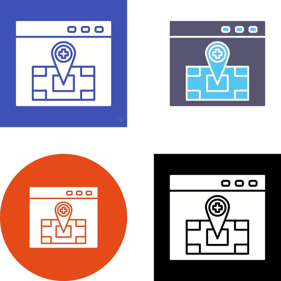 Location Icon Design vector