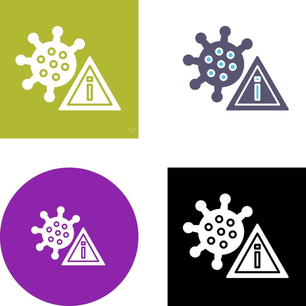 Coronavirus Icon Design vector