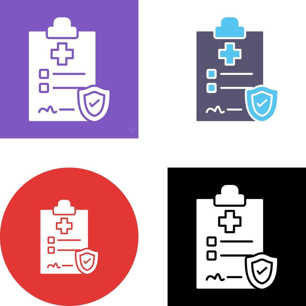 Health Protection Icon Design vector