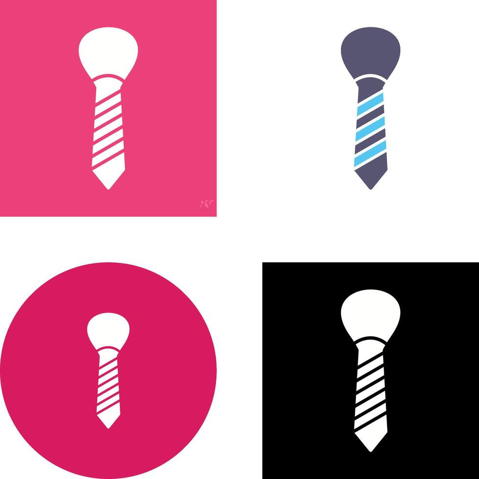 Tie Icon Design vector