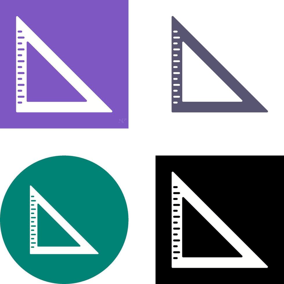 Set Square Icon Design vector