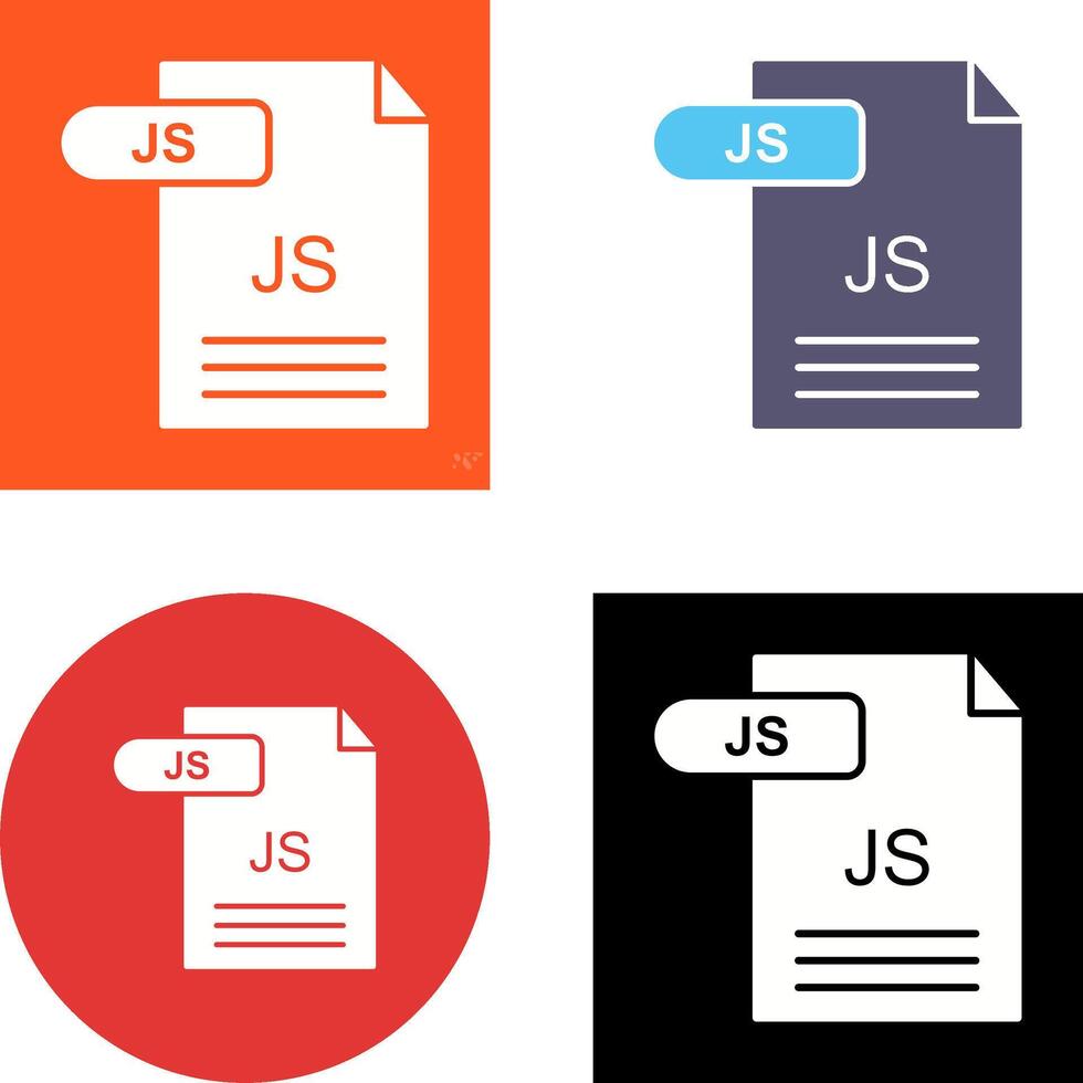 JS Icon Design vector