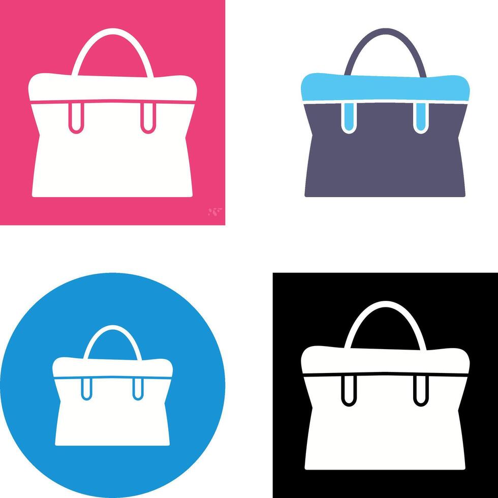Bag Icon Design vector