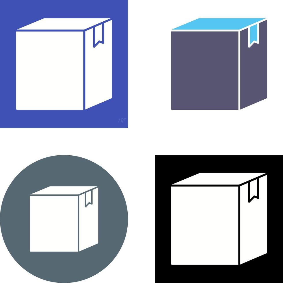 Box Icon Design vector