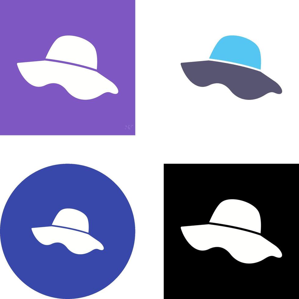 Hat Icon Design vector