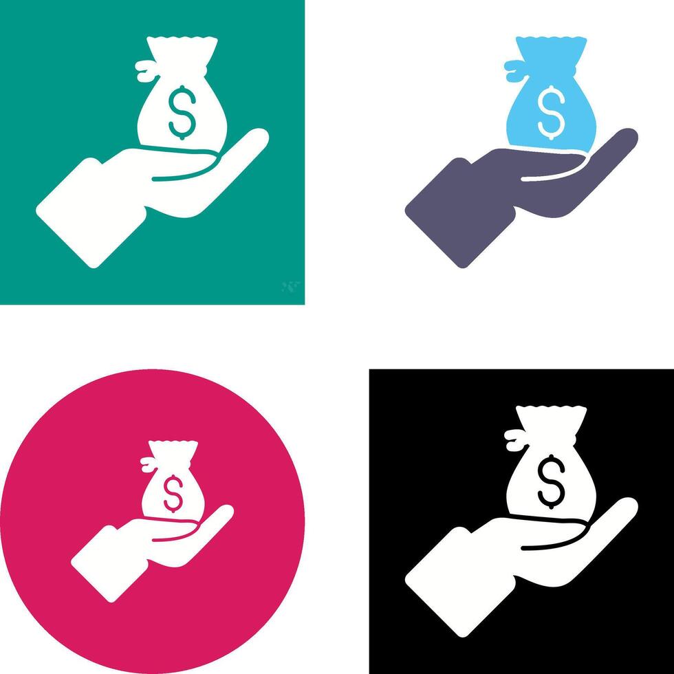 Wage Icon Design vector