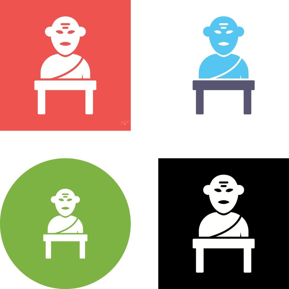 Greek god Icon Design vector