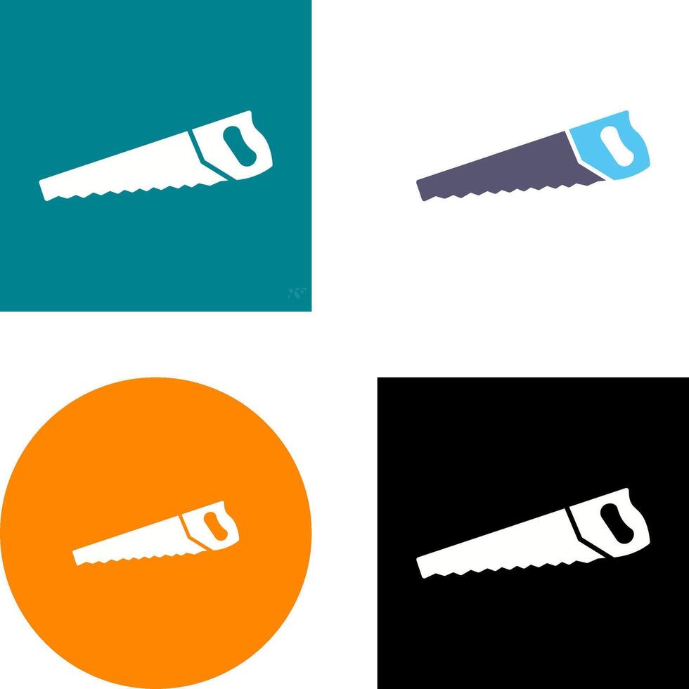 Handsaw Icon Design vector