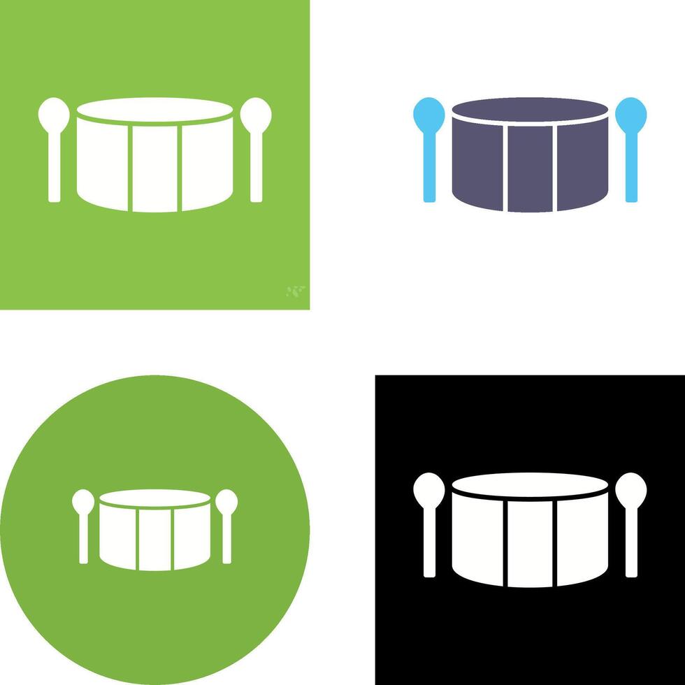 Drum Icon Design vector