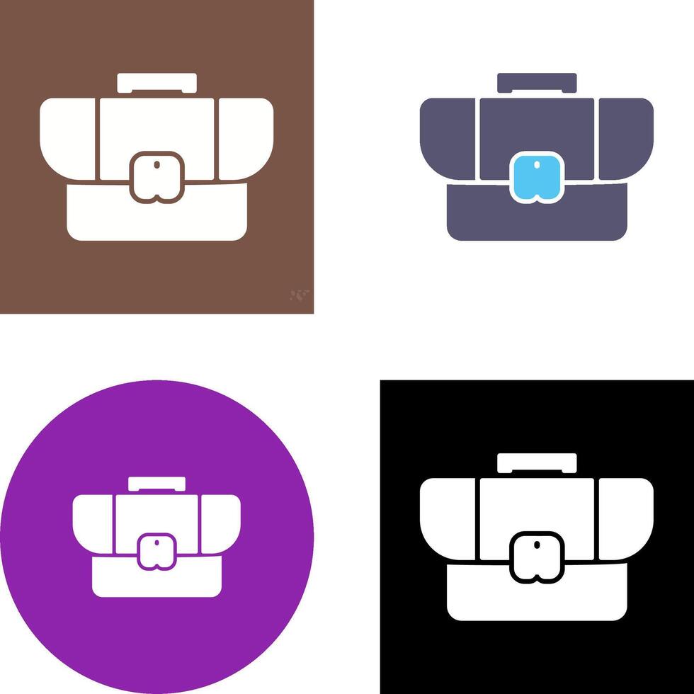 Briefcase Icon Design vector
