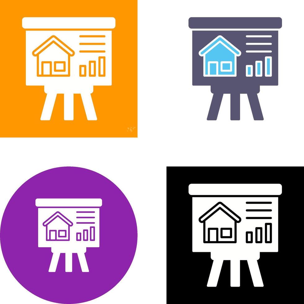 Presentation Icon Design vector