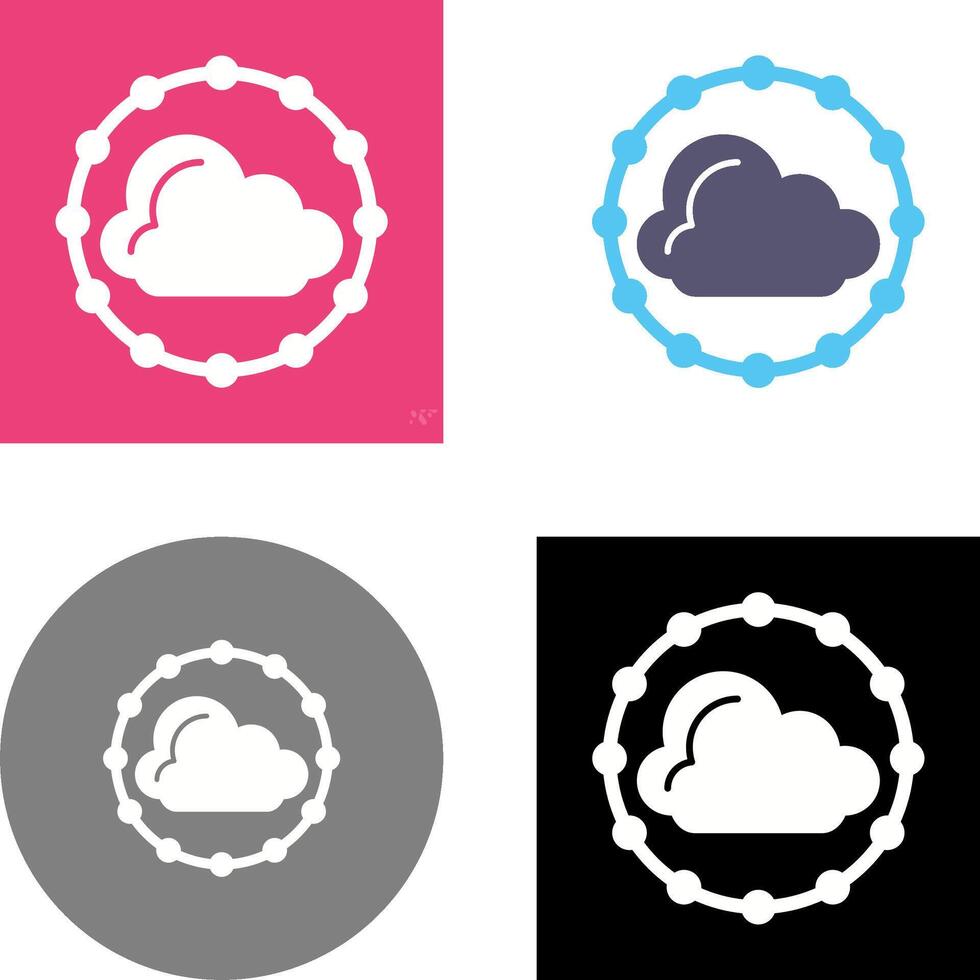 Cloud Icon Design vector