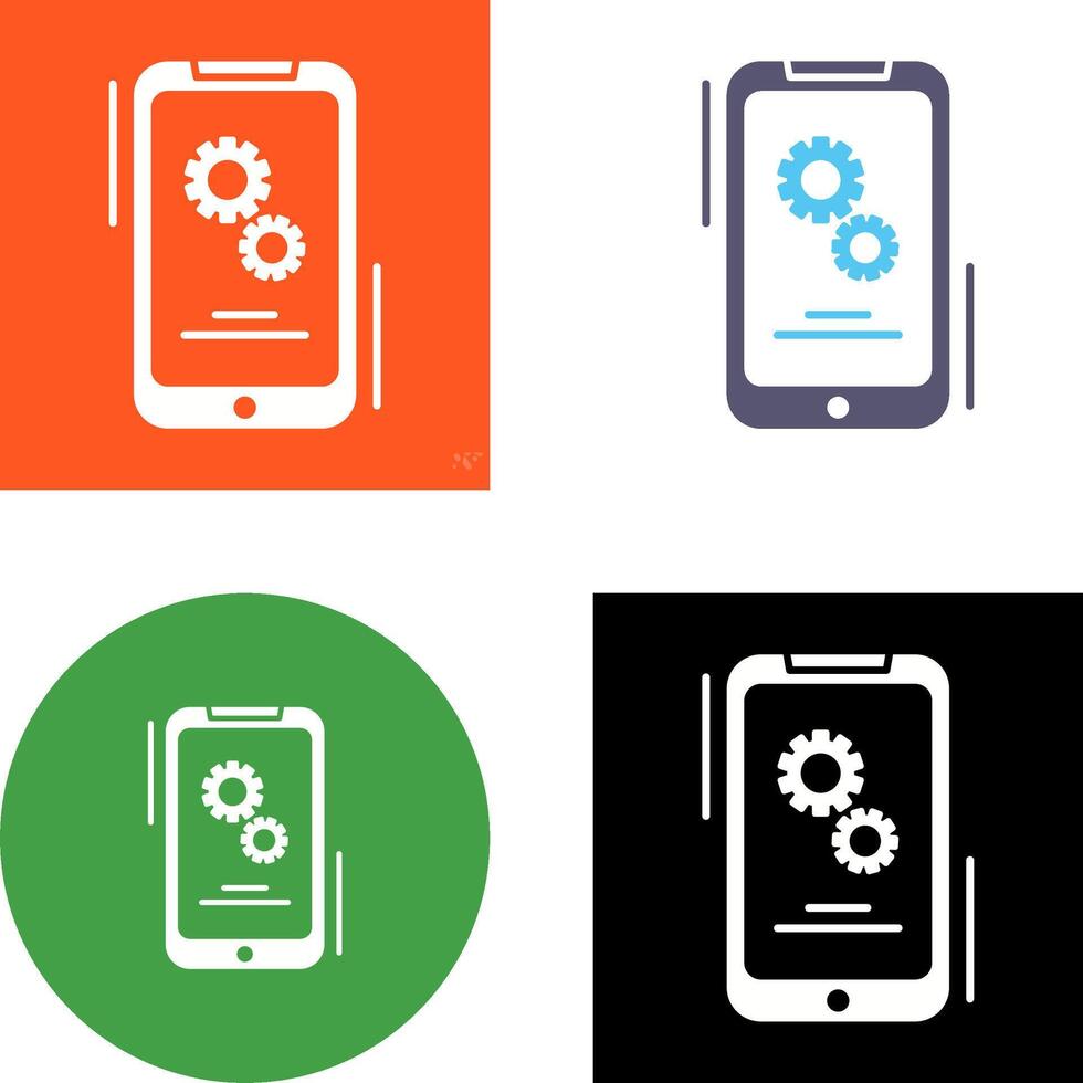 Setting Icon Design vector