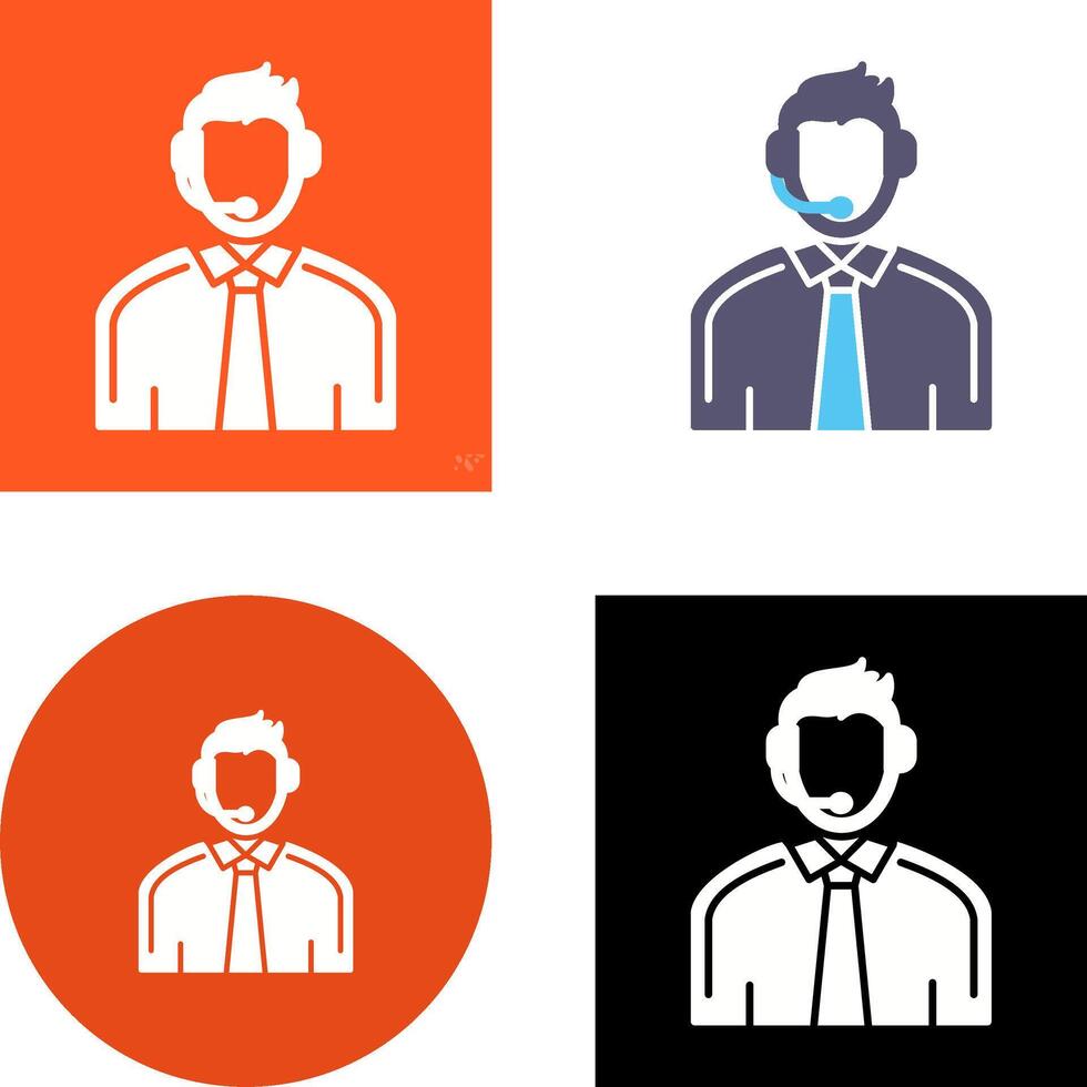Customer Support Icon Design vector