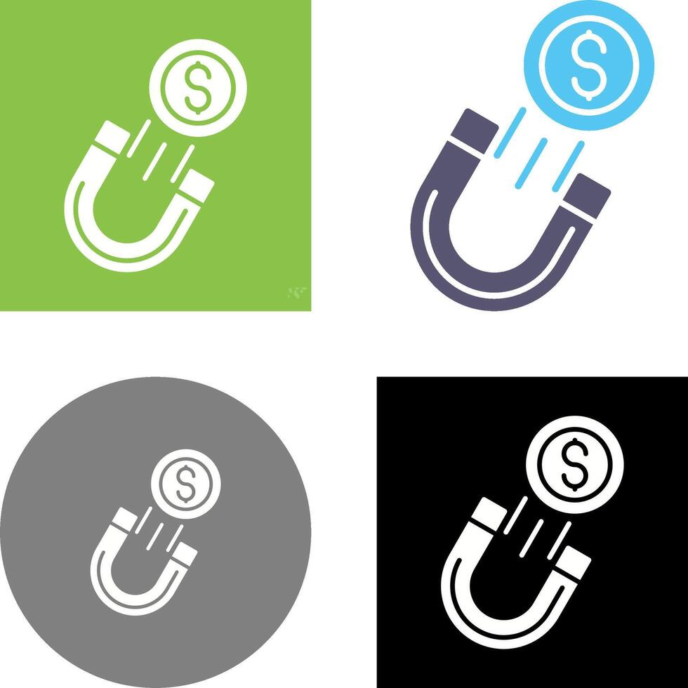 Stealing Money Icon Design vector