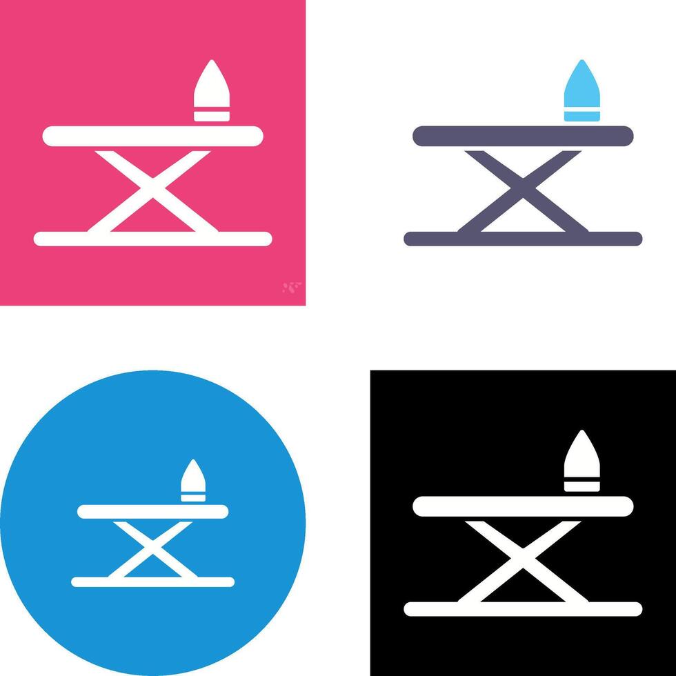 Iron Board Icon Design vector