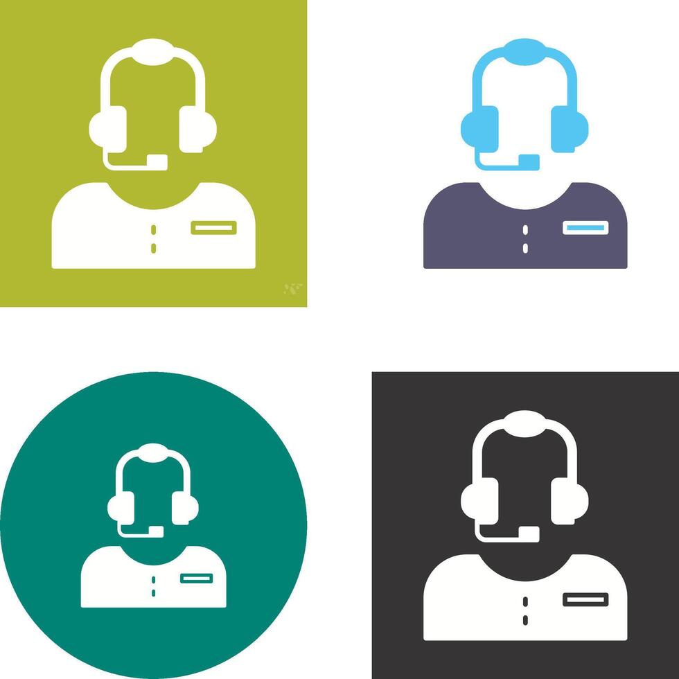 Customer Service Icon Design vector