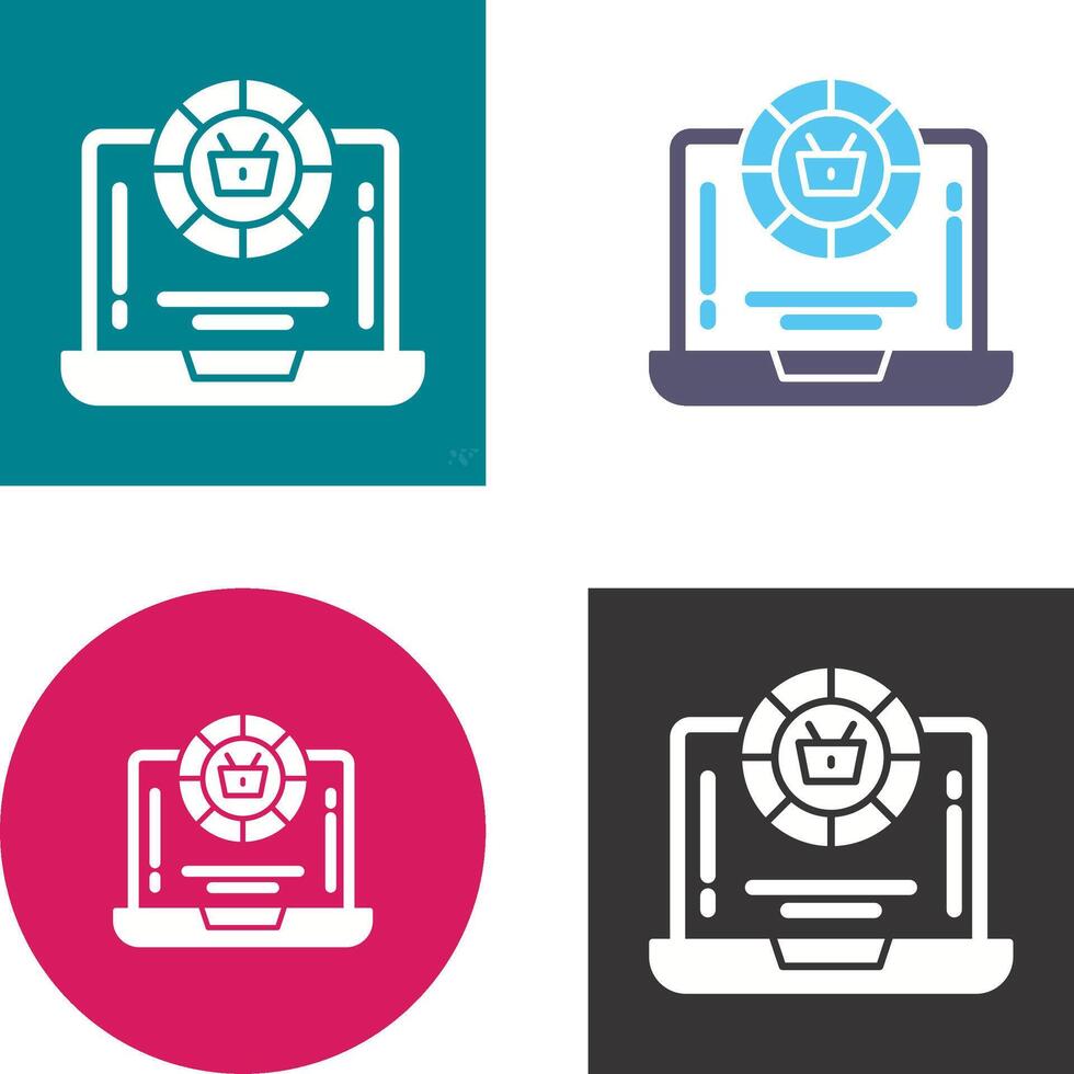 Token Icon Design vector