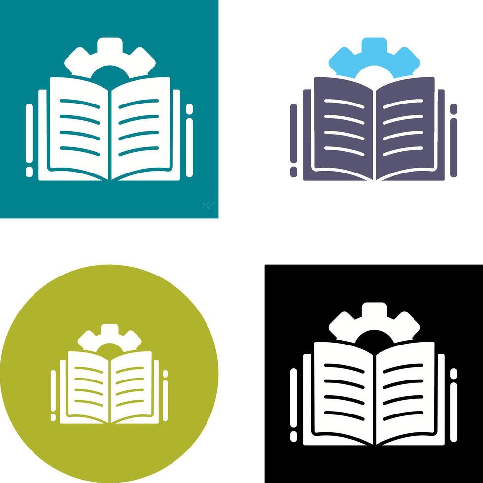 Open Book Icon Design vector