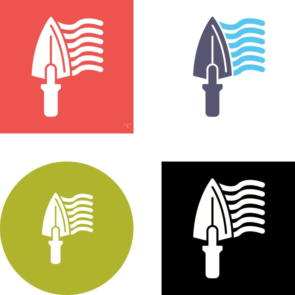 Trowel Icon Design vector
