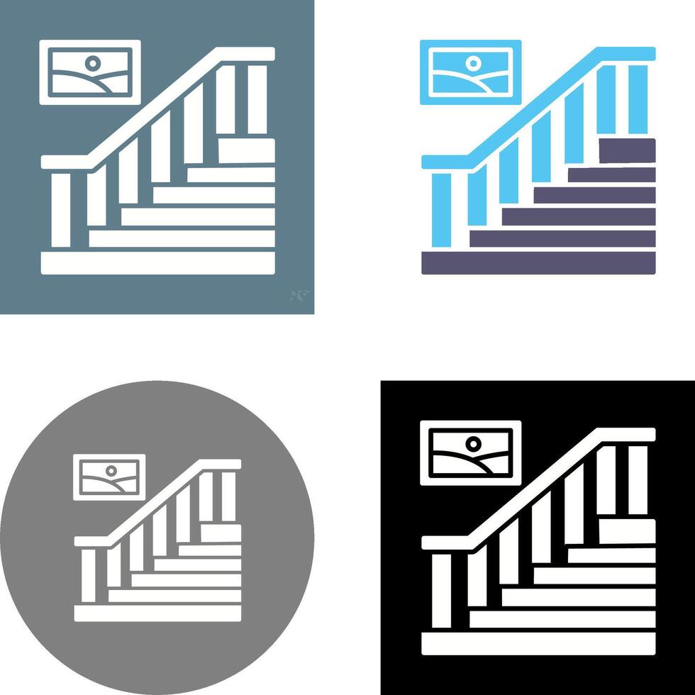 Stair Icon Design vector
