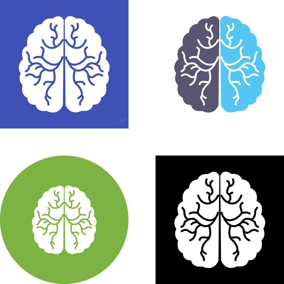 Brain Icon Design vector