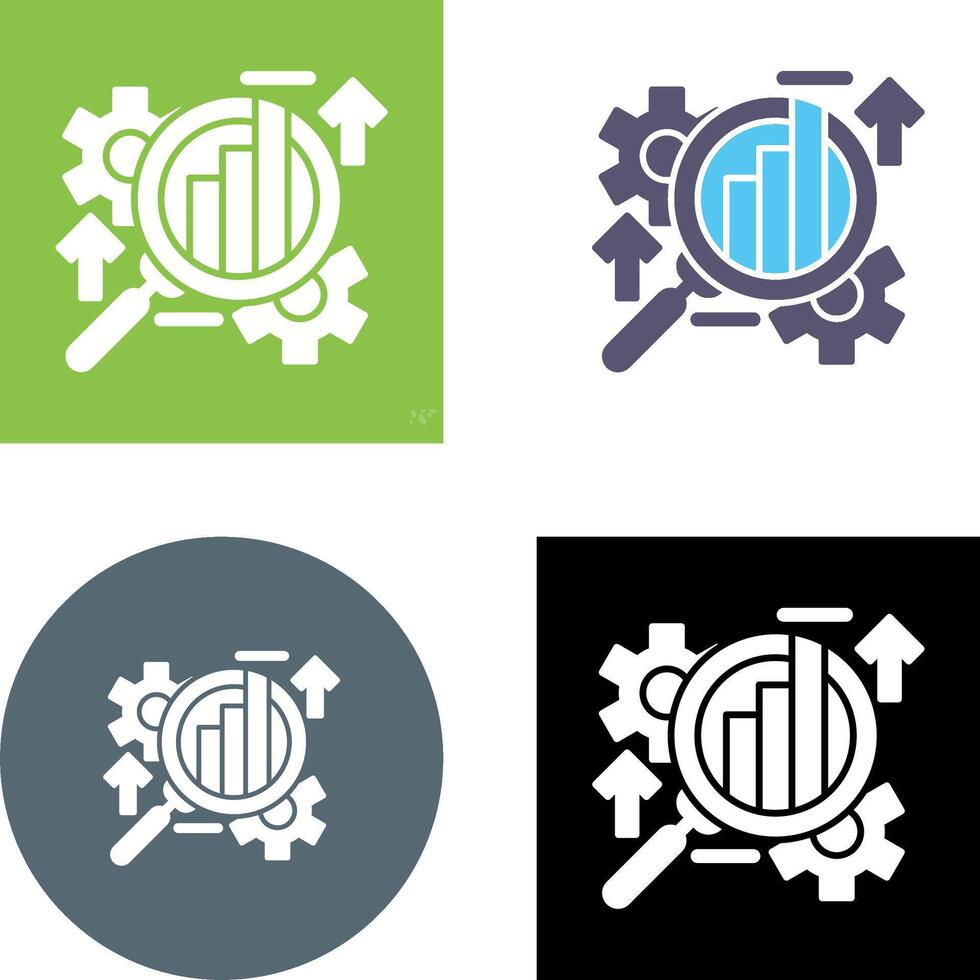 Analysis Icon Design vector