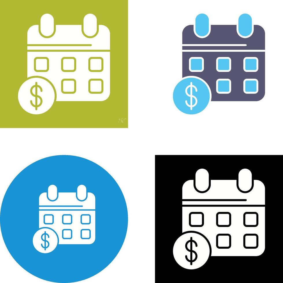 Calendar Icon Design vector