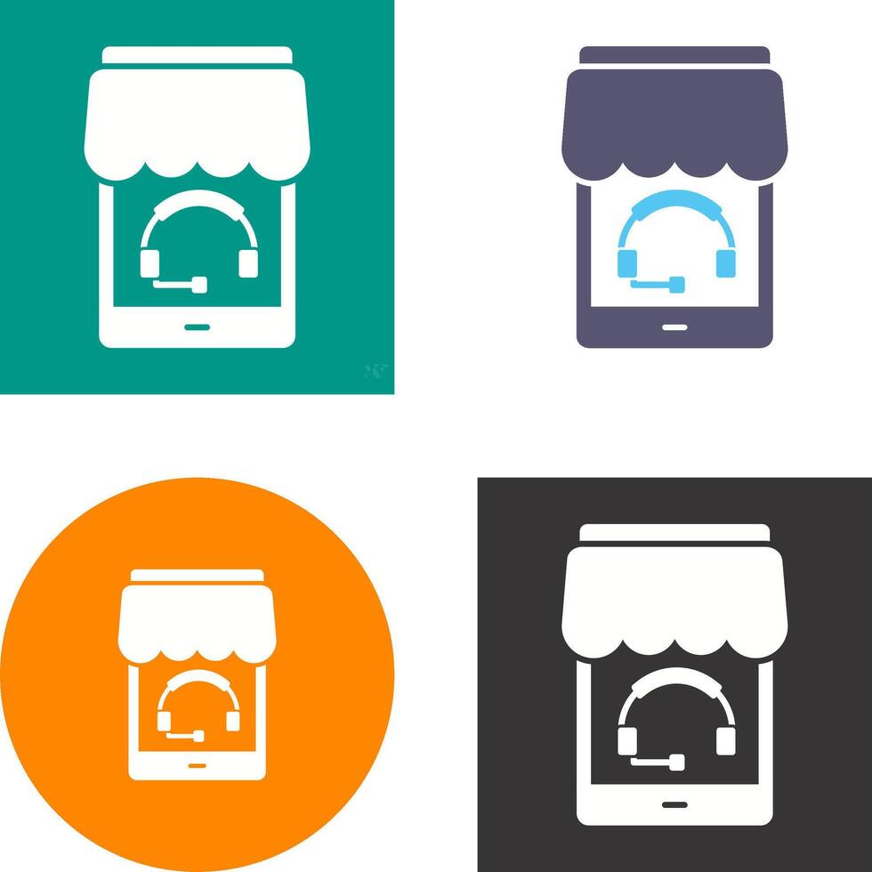 Support Icon Design vector