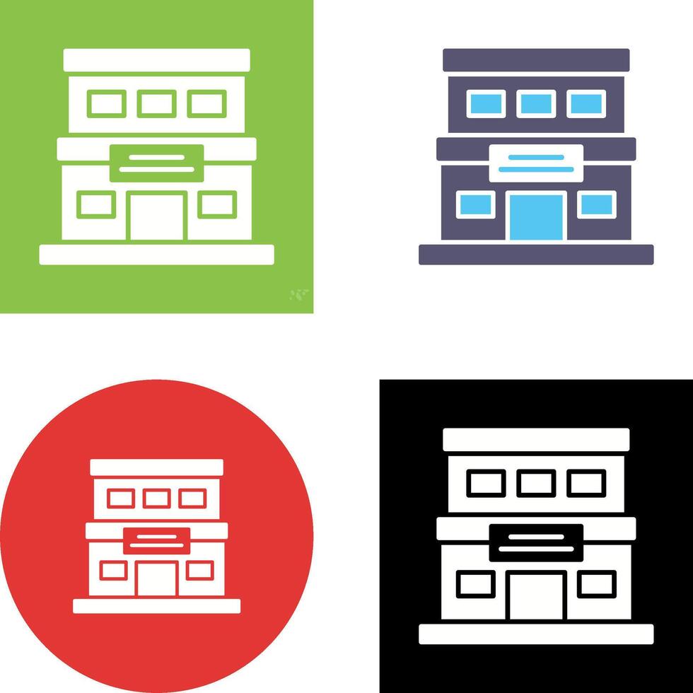 Hotel Icon Design vector