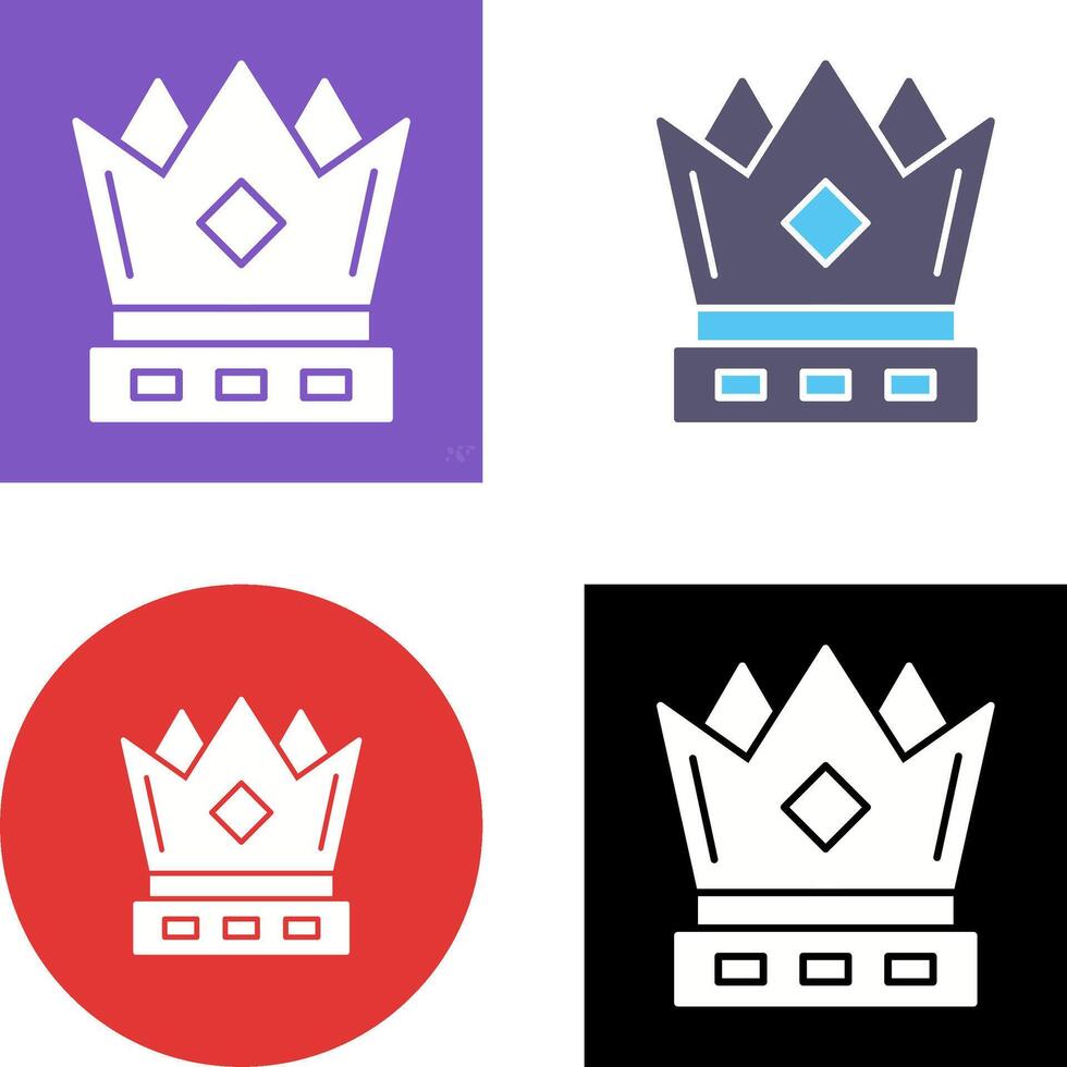Crown Icon Design vector