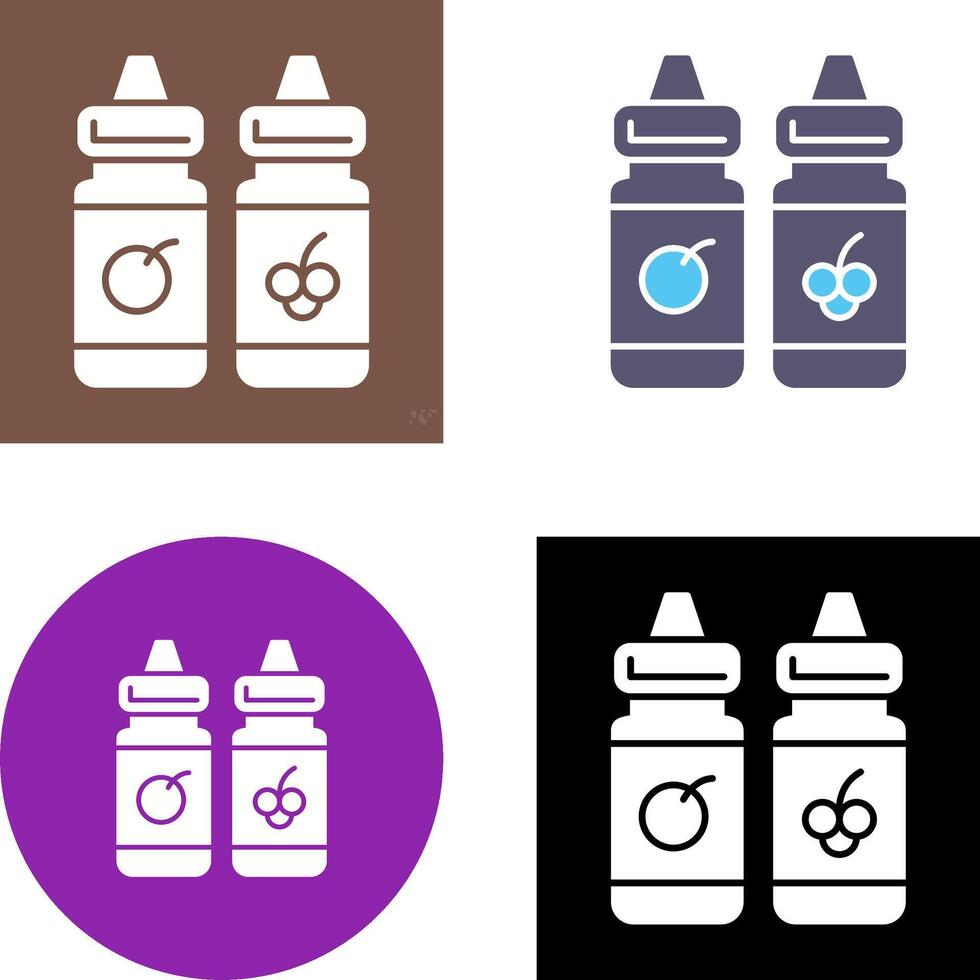 Vape Liquid Icon Design vector