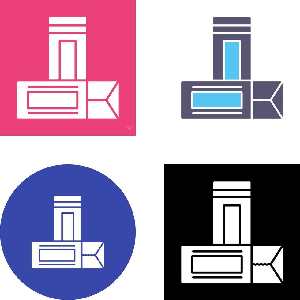 Chewing Gum Icon Design vector
