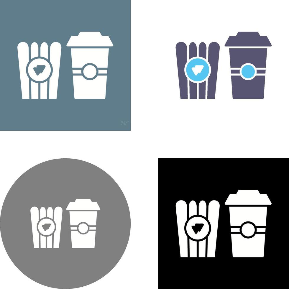 Snack Icon Design vector