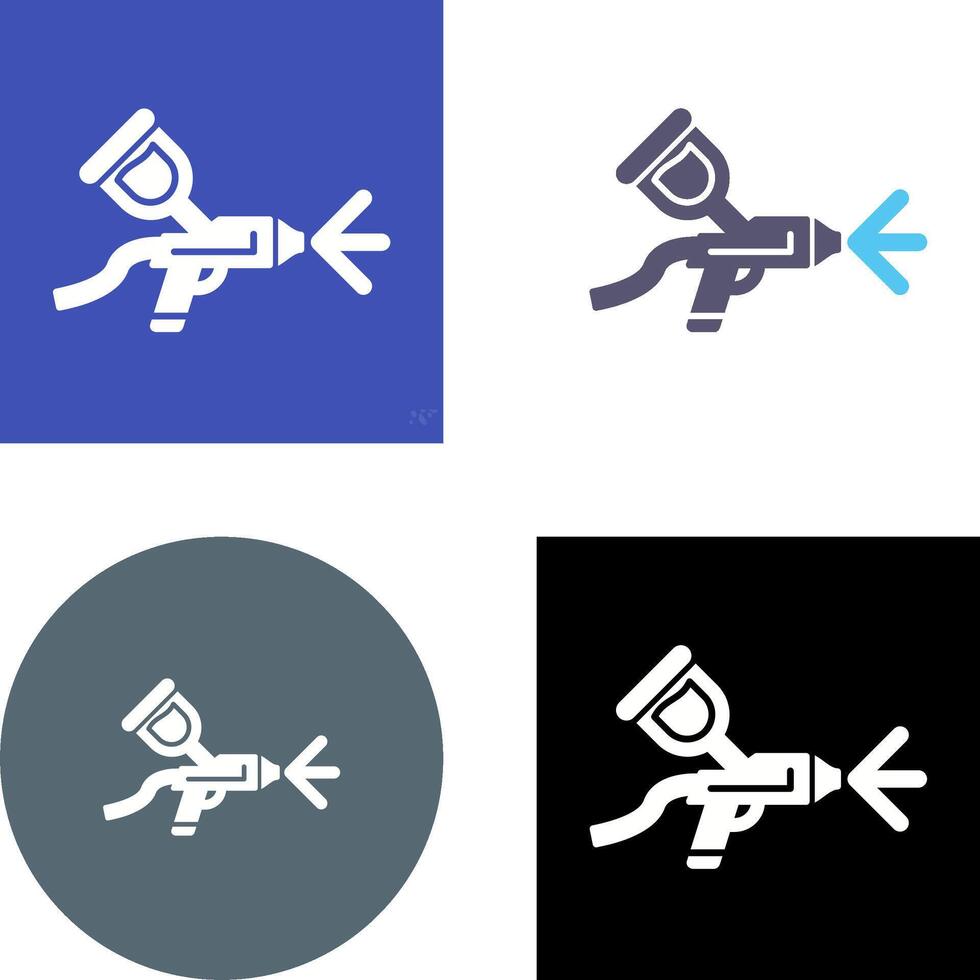 Airbrush Icon Design vector