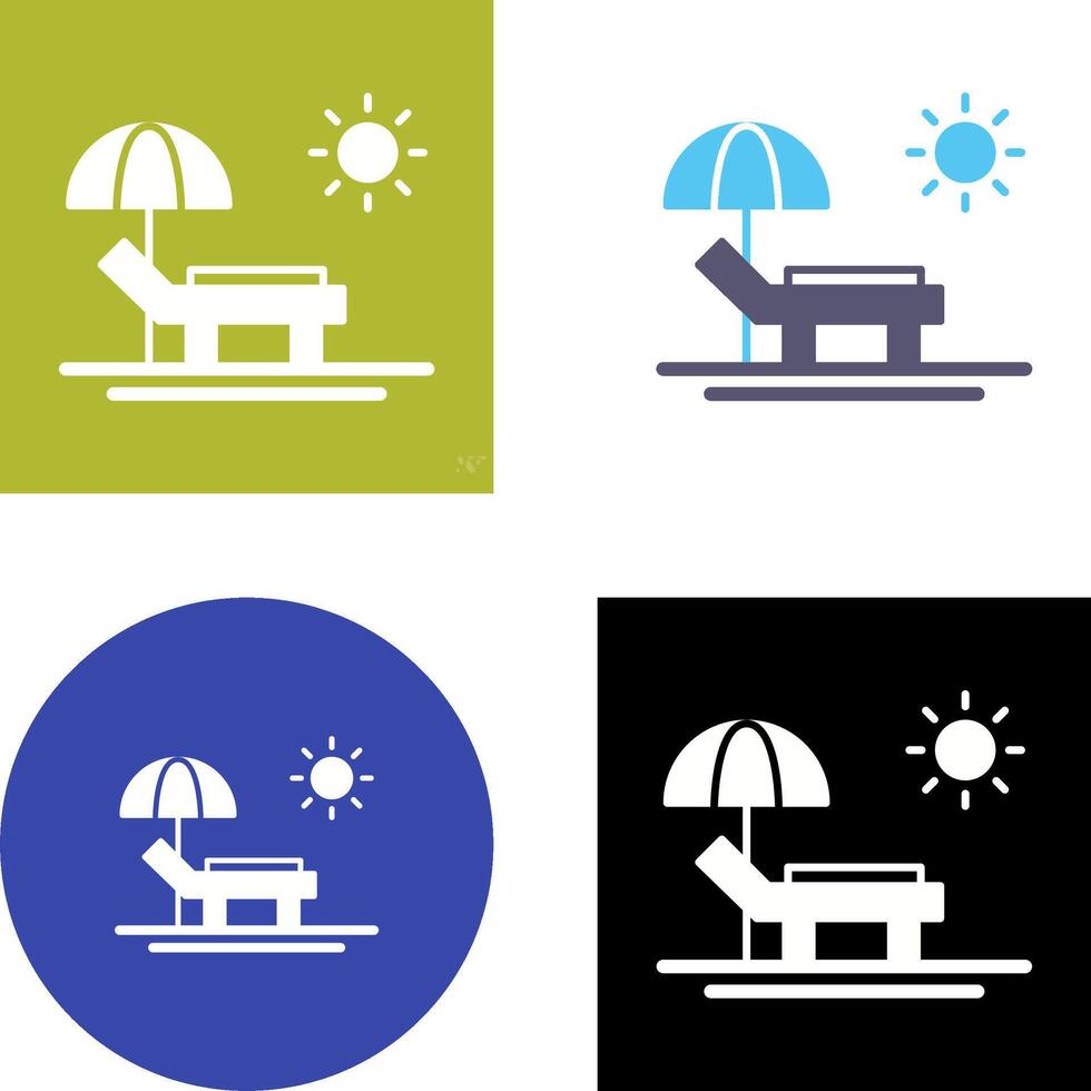 Hammock Icon Design vector