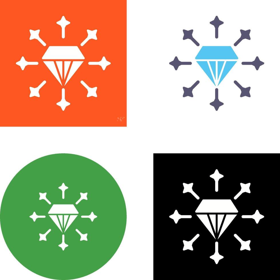 Diamond Icon Design vector