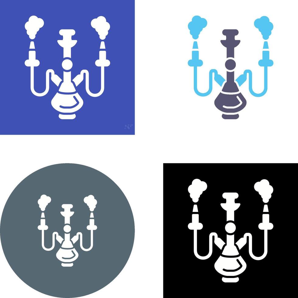 Shisha Icon Design vector