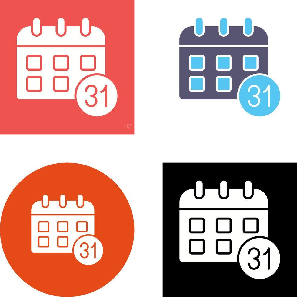 Calendar Icon Design vector