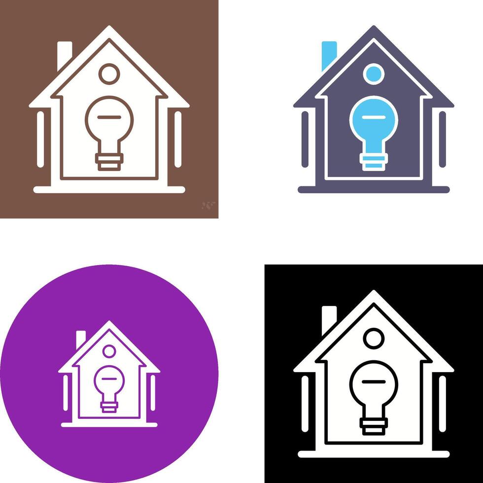 Home Automation Icon Design vector