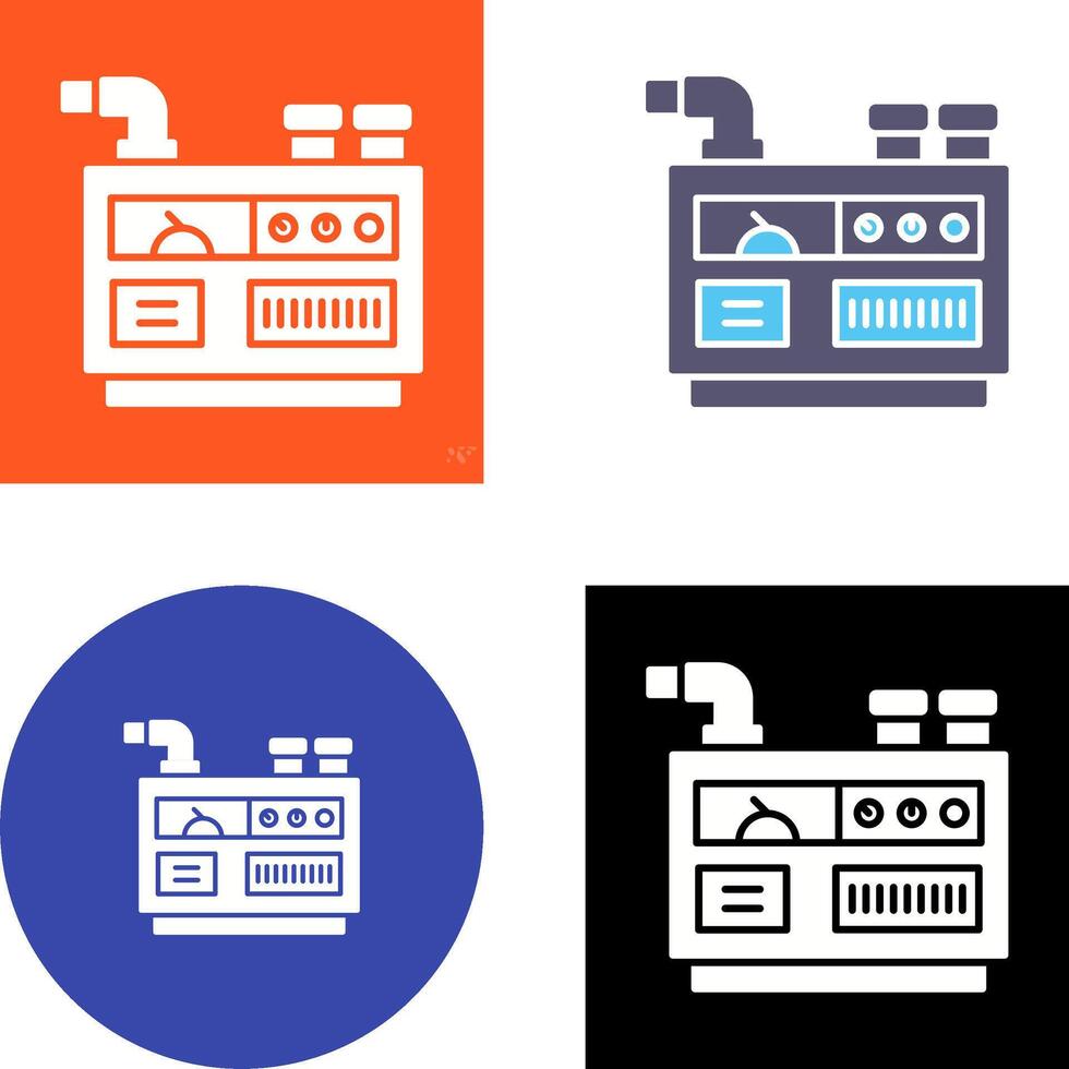 Generator Icon Design vector