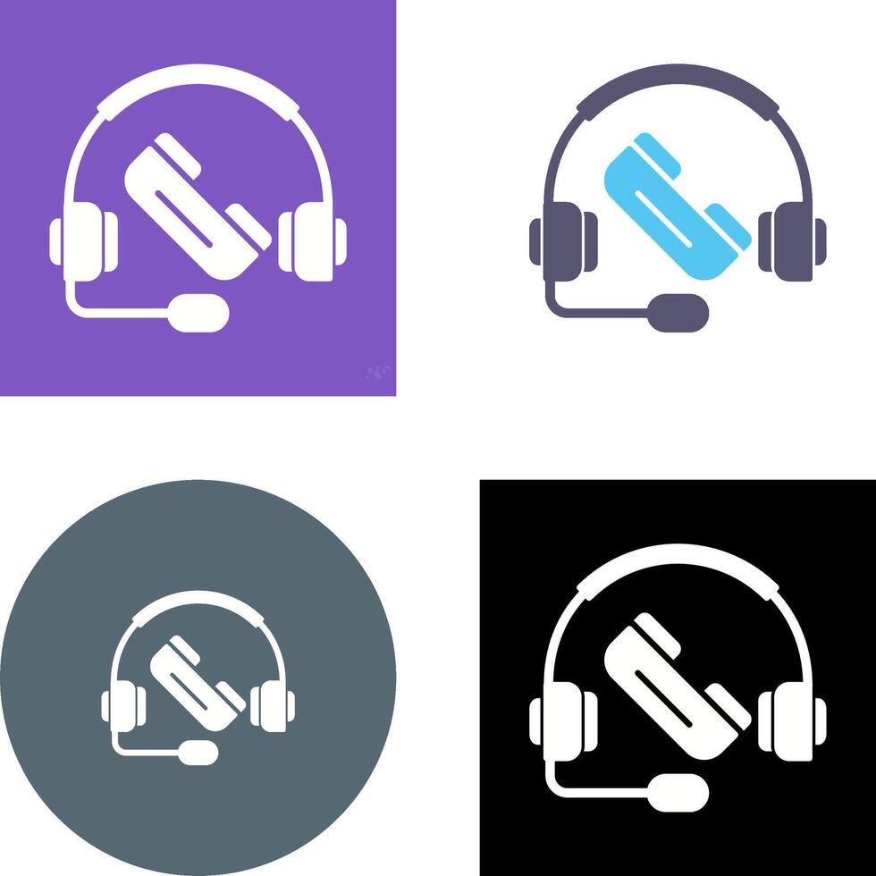 Support Icon Design vector